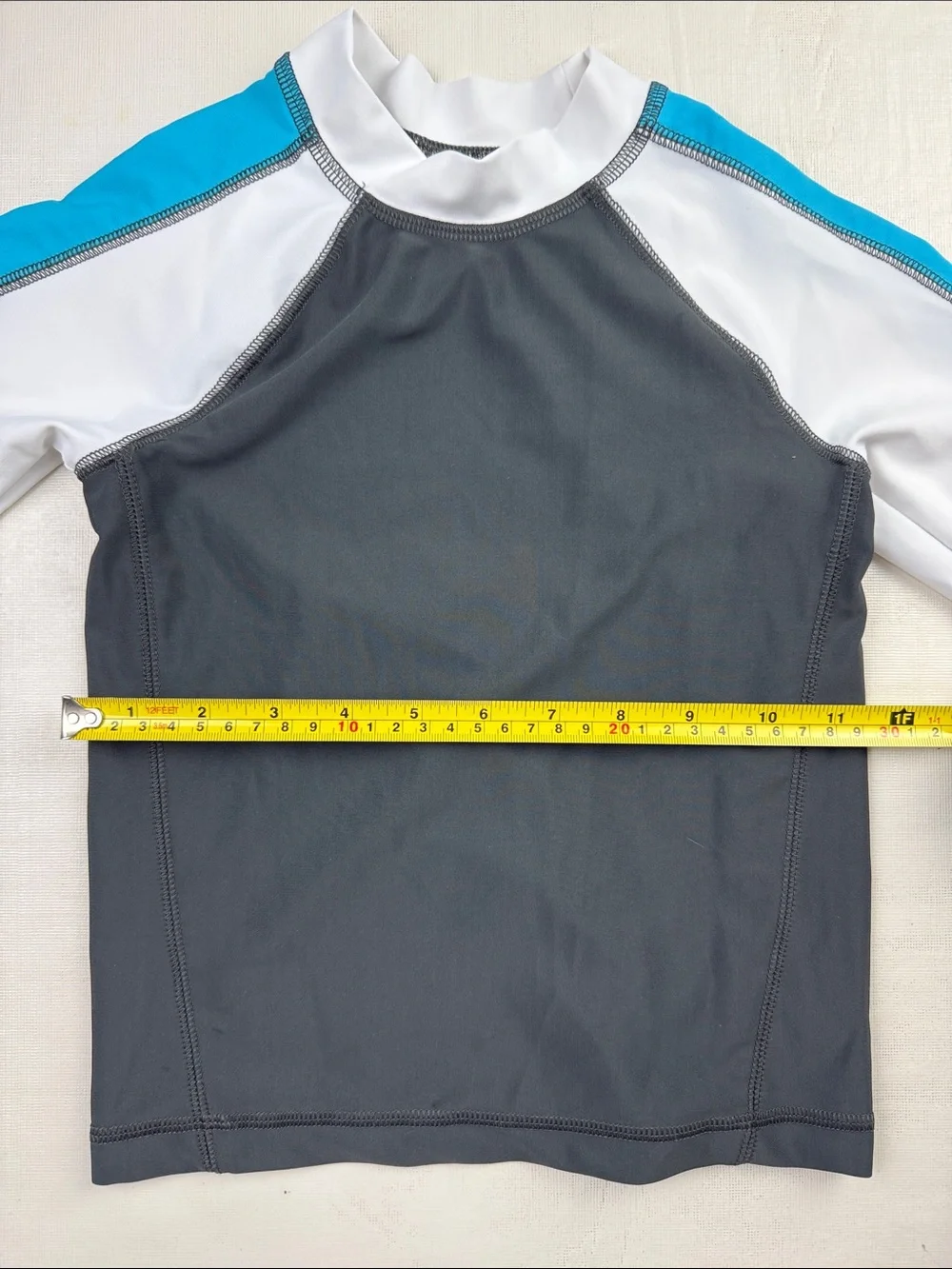 Circo Boys Gray White Blue Long-Sleeve Rashguard Blue Gertex Surfs Up Sun Hat